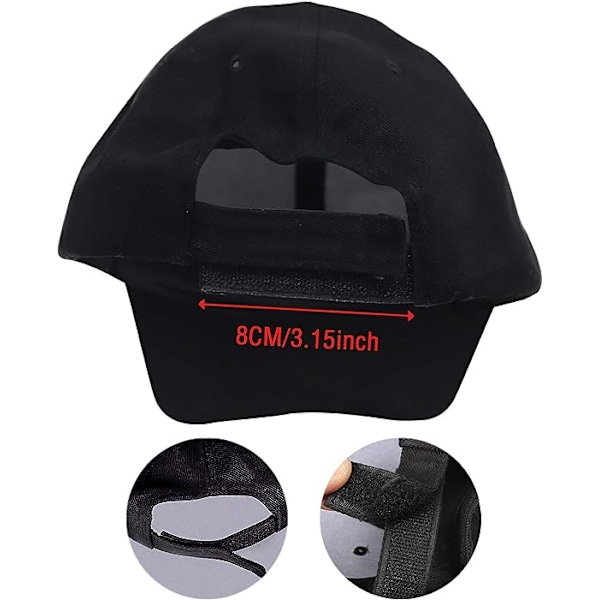Grøn LED Baseball Cap, Lysende Blinkende LED Lys op Cap Mænd