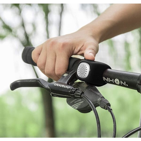 Elektriske cykelklokker, elektronisk cykelhorn, mini buzzer-klokke E-Bel