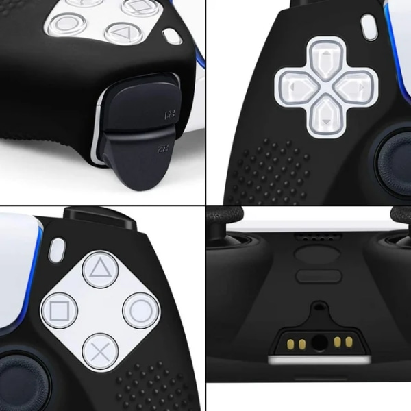 Silikone etui til Sony PS5 controller, trådløs controller beskyttelse