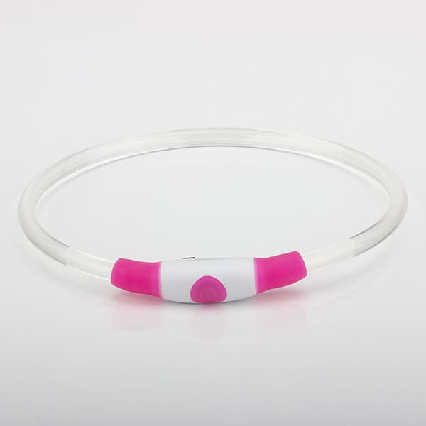 LED-halsband - Lättviktigt USB-laddningsbart säkerhetshalsband för hundar