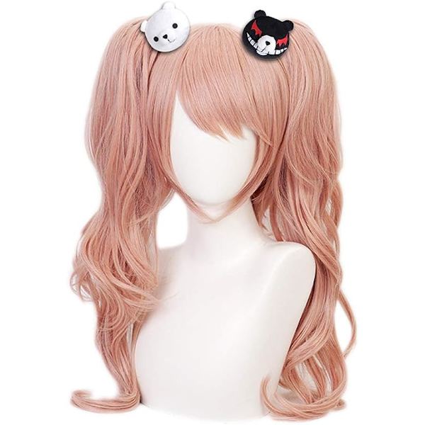 Cosplay-parykk, med gratis parykkhette, for Halloween, fest, karneval, N