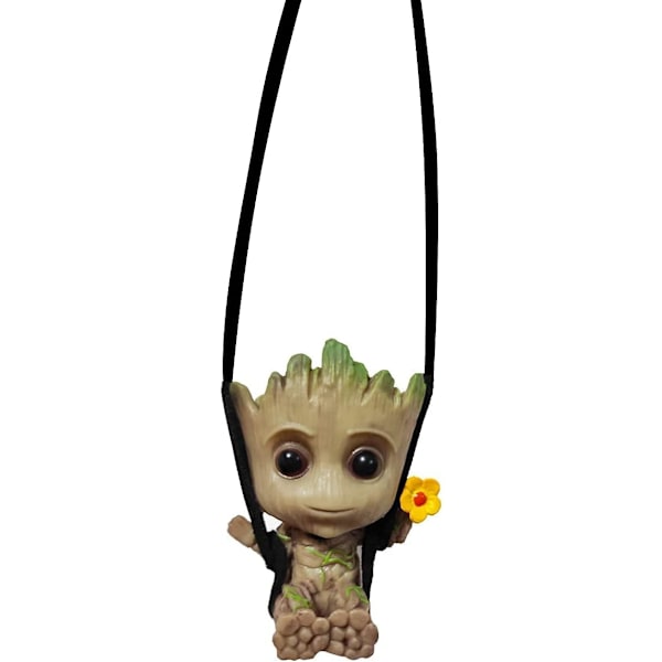 Groot harpiks bilophængsfigur - søde anime-tilbehør