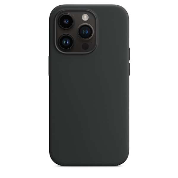 1 iPhone 11 matt svart skyddande skal, fint poröst skyddande c