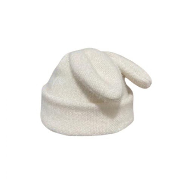 Hvid strikhue Damehue CAP