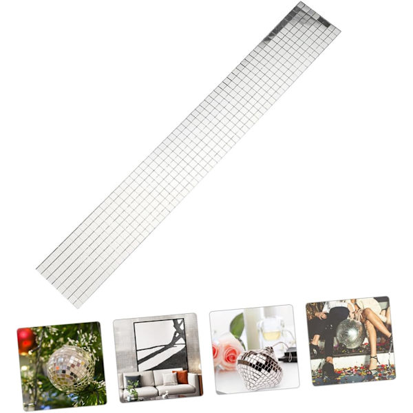 4*100cm mosaiikki seinätarra peilireunus laatta tarra lasi peili