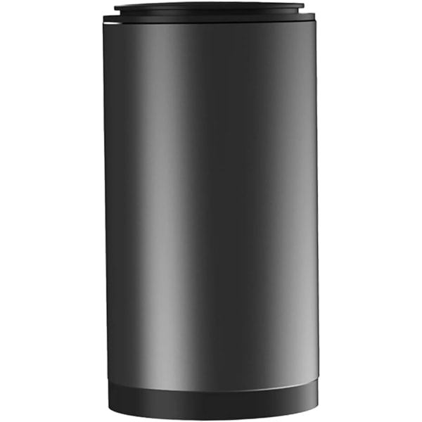 Mini bil papperskorg, 300 ml legering mugghållare bärbar trycklock typ