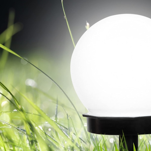 Solcelledrevet hagelampe vanntett solcellelampe for utendørs hage LED b
