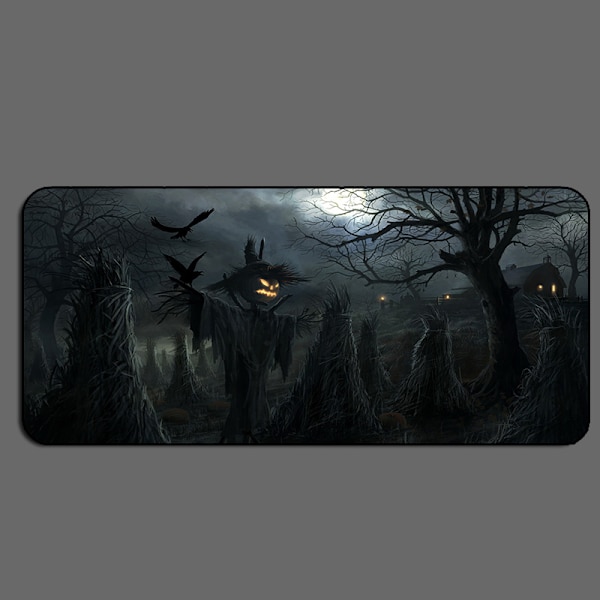 014malli, 600 * 300 * 2 Halloween-aiheinen tumma hiirimatto, pelihiirimatto,