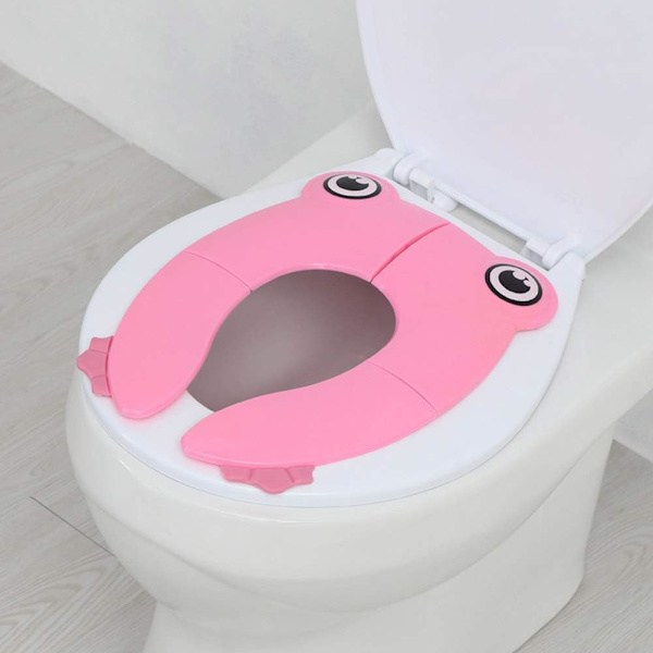 Børnefoldbar rejsetoiletreduktion bærbar babytoiletsæde Com
