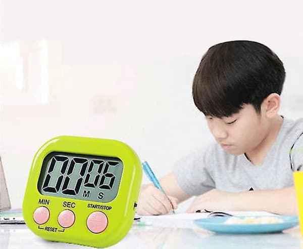 Grön 2-pack digital kökstimer, elektronisk stoppur, timer, Ki