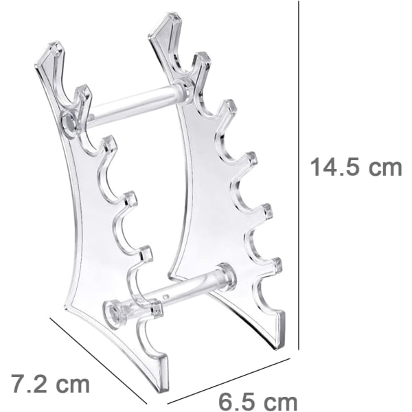 2-pack pennhållare displayställ, plast pennhållare displayställ