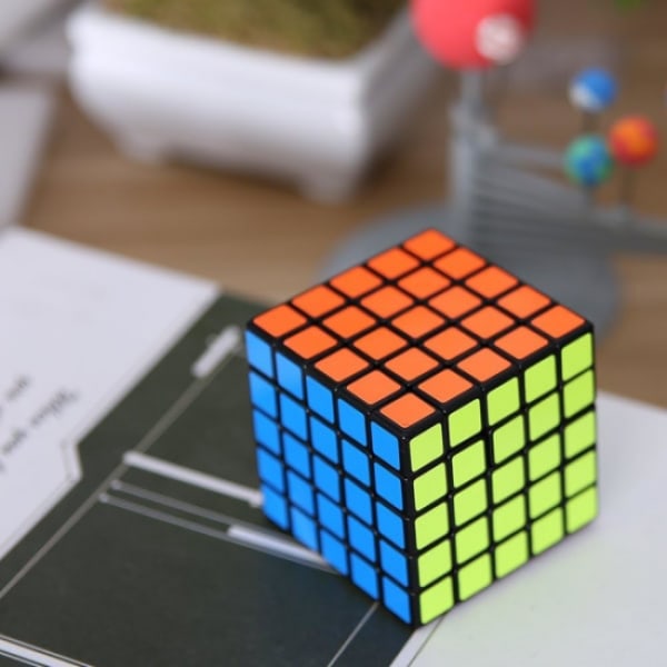 1 Taso 5 Tavallinen Rubikin kuutio Junior Lasten Kilpailu Majo