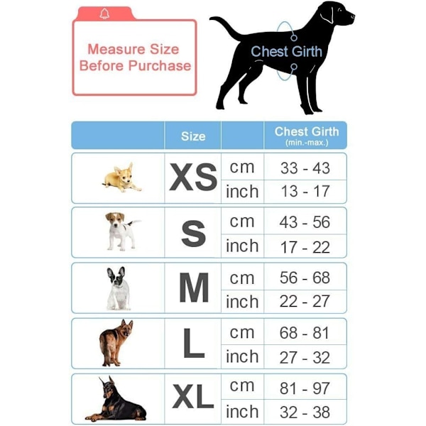 Slitstark hundsele med justerbar vadderad säkerhet 3M reflektion