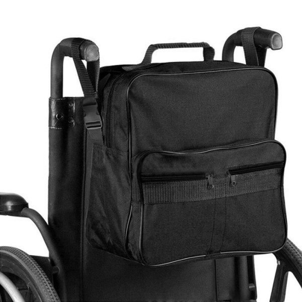 Lyxig rullstolsväska - Handväska med handtag för enkel förvaring - Wh
