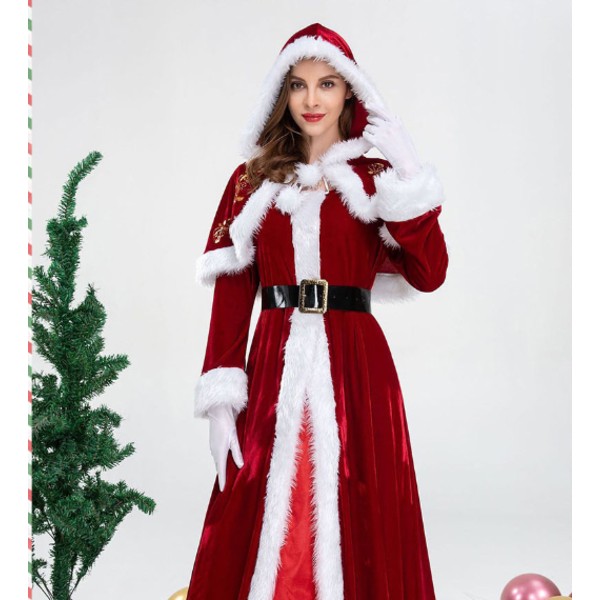 Jultomtens kläder Jultomtens kläder Plus Size, Damstorlek
