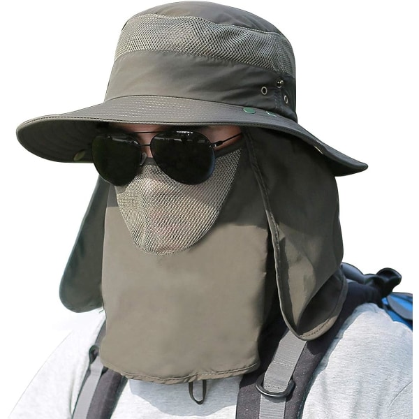 Unisex Fiskehatt - Fällbar Solhatt