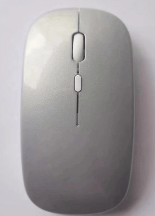 Grå mus, 2,4g, trådlös Bluetooth-mus med typ-C-kontakt,