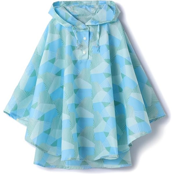 1 kpl Unisex Vedenpitävä Takki Poncho Lapsille Pojille ja Tytöille 3-5 Vuotiaille