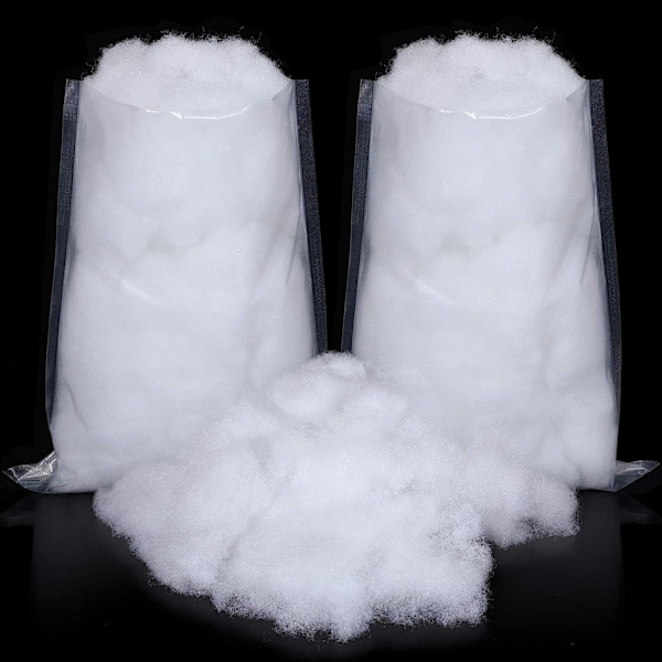 1 kg julsnö fluffig bomull imitation fiber snö inomhus snö