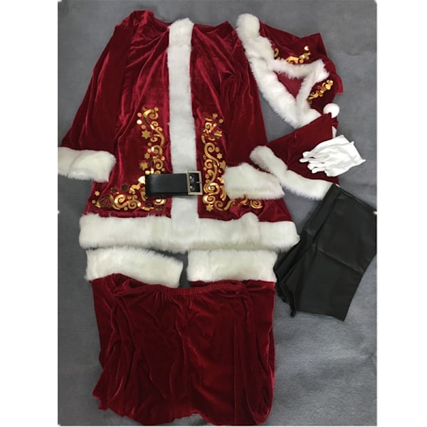 Jultomtekostym Jultomtekostym Plus Size L