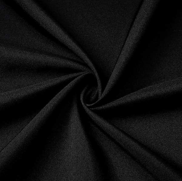 Polyester pöytäliina helppohoitoinen suorakulmainen 153x 305 cm Plain Blac