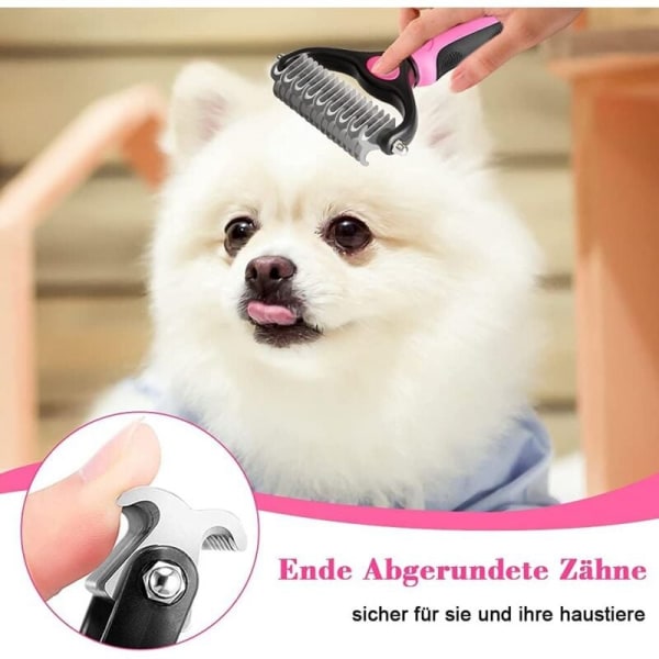 Hundborste Kattborste, Professionell Hundvårdskam och Långt Hår