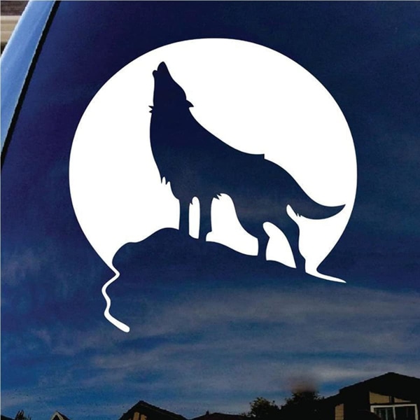 Wolf Totem Car Sticker Reflexing Car Sticker Wolf Roar Car Stick