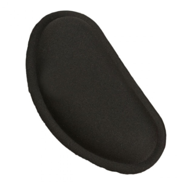 1 st handledsstöd / Gelmusmatta / Musmatta - Silikonplatta Svart