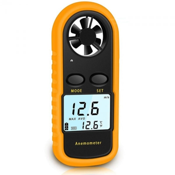 Bärbar anemometer digital anemometer med hög precision (±5%) av