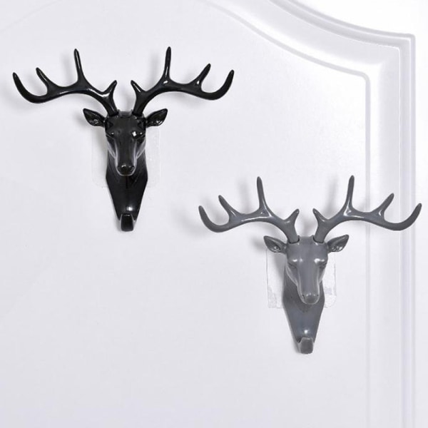 Animal Sheep Key Rock Rack, Creative Deer Head Forming Wall Hangi