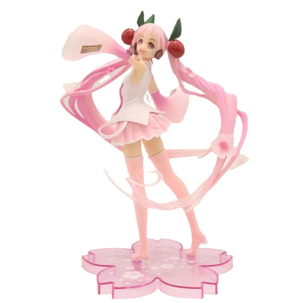 Ny körsbärsblomma Chuyin 22cm, Hatsune Miku handgjord andra generationen