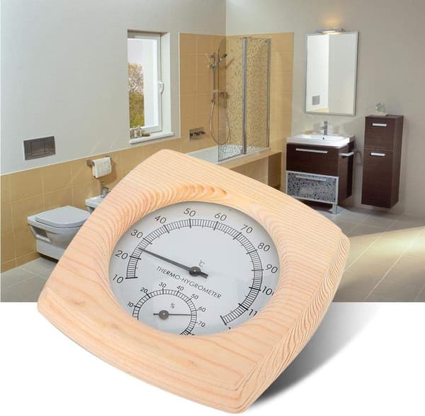 Digitalt termometer, hygrometer, fugtighedstermometer, saunarum
