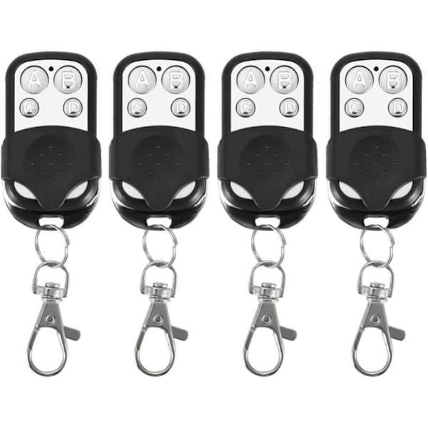4 st Universal Elektrisk Garageport Fjärrkontroll 433MHz