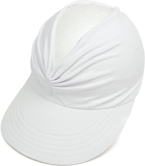 Visor Cap Dame Solhat - Bred Skygge - UPF 50+ UV Beskyttelse Fol