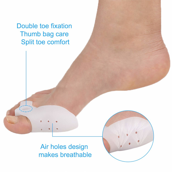 Tåkorrigerande ortos Hallux Valgus-separatorer och gelbehandling Und