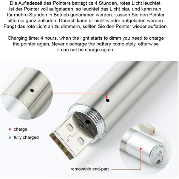 Ljuspekare - Interaktiv leksak med inbyggd USB-port - 3 i 1 L