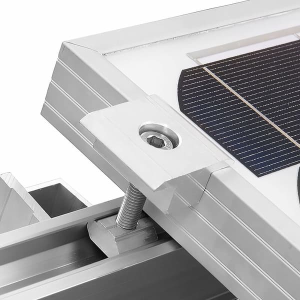 40MM 4 stk. Aluminiumlegering Solpanel Montering Beslag Solpanel Fiksering Br