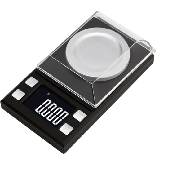 Digital Scale, Pocket Scale with LCD Display, 0.001-50g High Accu