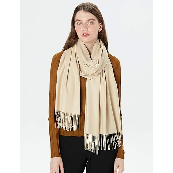 Halsduk Dam Herr Faux Cashmere Sjal Wrap Höst Vinter Bröllop Sh