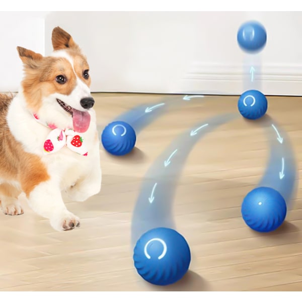 Blå, ny produkt gravitation hoppboll elektrisk hund leksak, självlättnad