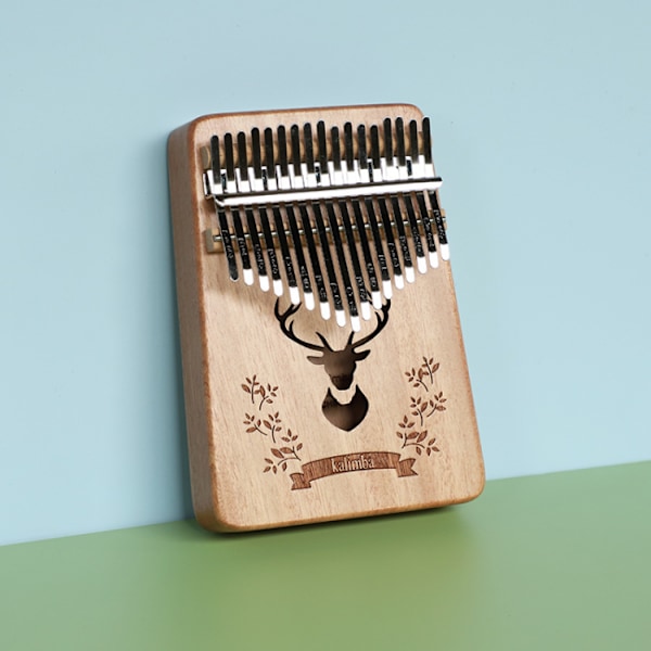 17-nøglede Kalimba Tommelfingerklaver; Stemmehammer, Fingerdæksler, Nøgle