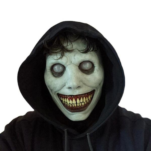 Pelottava Halloween-naamio aikuisille Pelottava Halloween-naamio Hymyilevät demonit