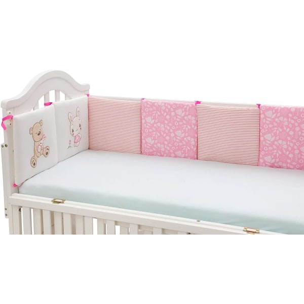 6st Nest Bed Bumper Head Protector Baby Crib Bumper 30x30cm Baby