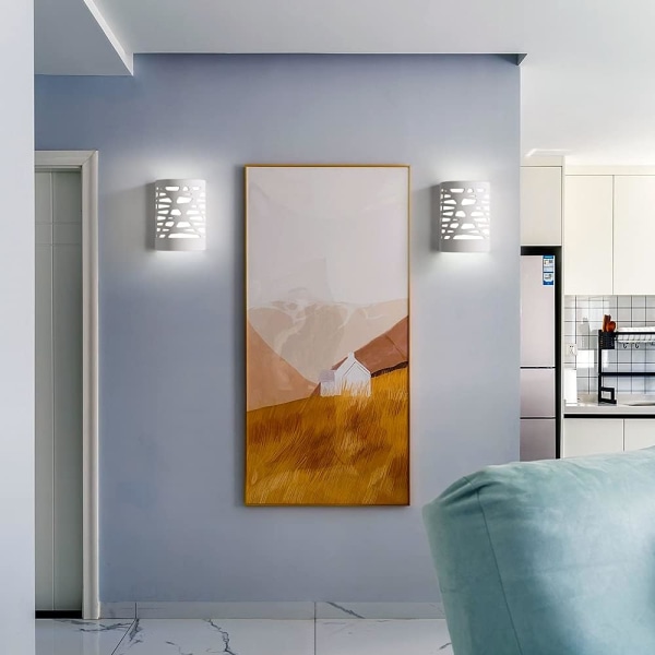 LED-vägglampa 5W vitt ljus modern inomhuslampa gipsvägg
