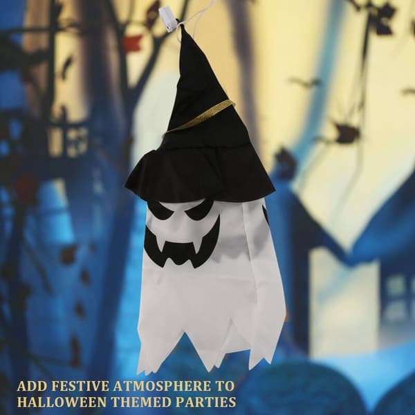 Halloween Dekoration Heks Hat LED Lys Halloween Heks Hat til