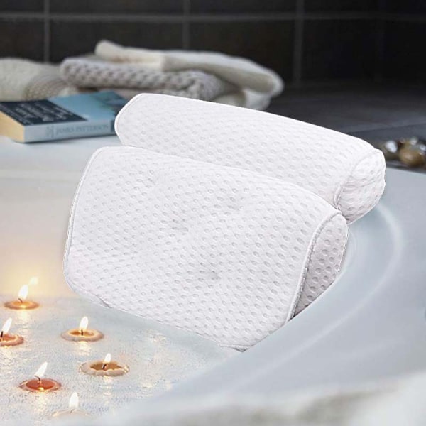 4D Badekarpute Universell Dusjpute 37x32cm med 7 kraftige