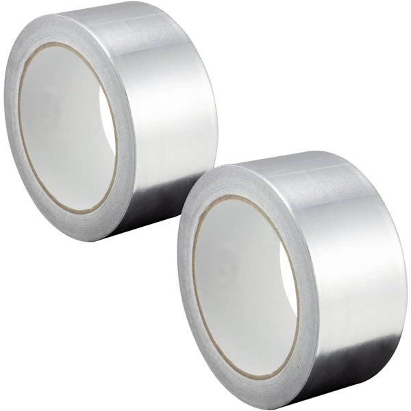 Alumiiniteippi - 48 mm x 30 m - itseliimautuva alumiiniteippi - vesi