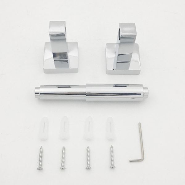 Moderne toiletrulleholder, krom