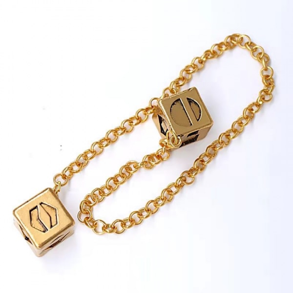 The Last Jedi Han Solo Lucky Dice Prop Guld Färg Smugglare Tärning