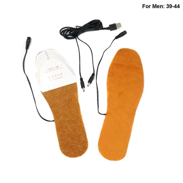 Keltainen, USB Sähkölämmitteinen Pohjallinen Kengät Saappaat Jalkalämmitin Heatin
